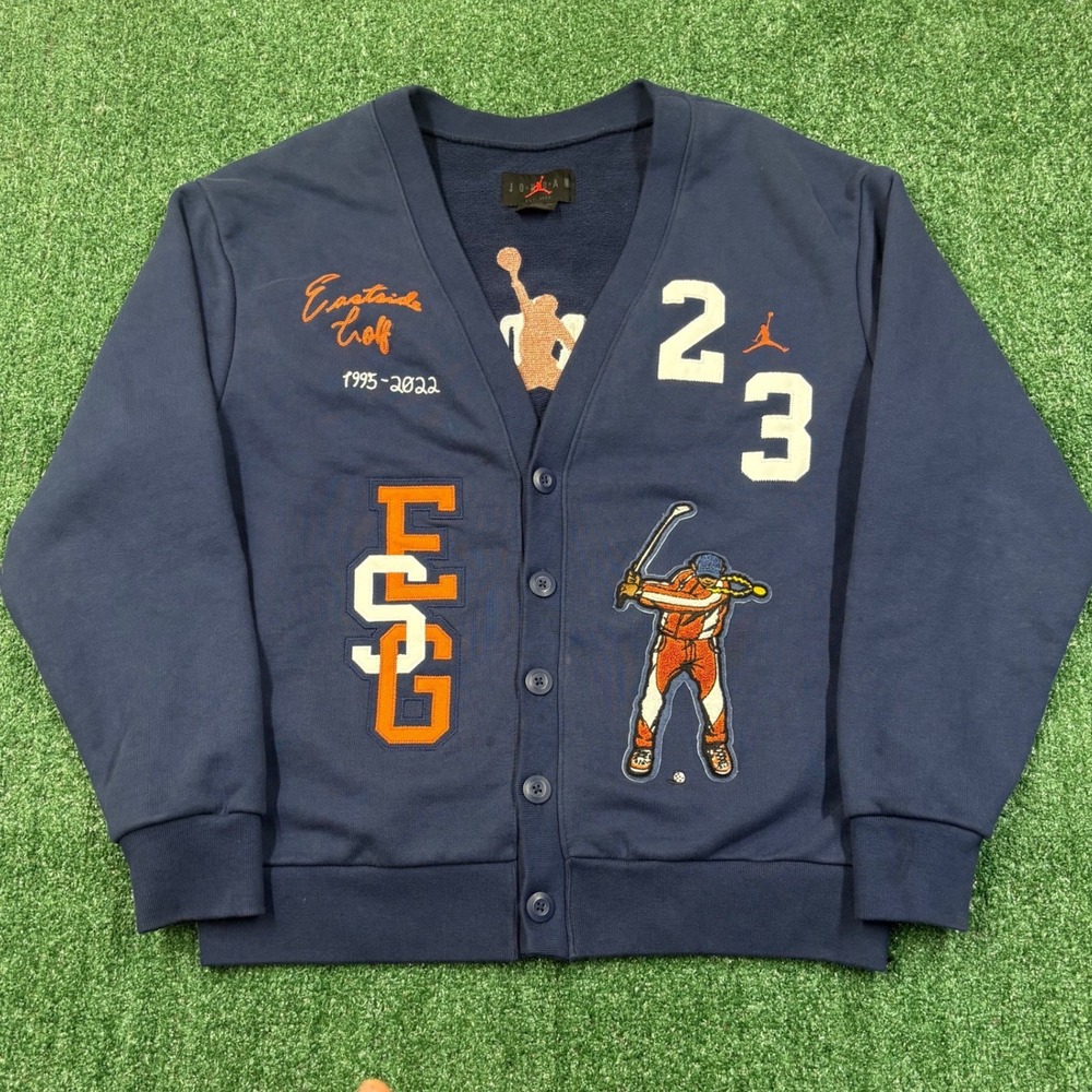 Jordan Brand x Eastside Golf Men's Cardigan Size Small